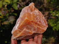 Natural Sunset Orange Calcite Specimens x 3 From Spitzkop, Namibia - Toprock Gemstones and Minerals