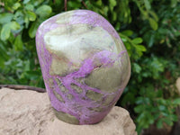 Polished Stichtite Specimens x 2 From Barberton, South Africa - Toprock Gemstones and Minerals