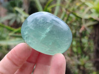 Polished Green Fluorite Gallets x 20  From Madagascar - Toprock Gemstones and Minerals