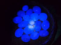 Polished Green Fluorite Gallets x 20  From Madagascar - Toprock Gemstones and Minerals