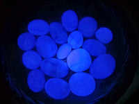 Polished Green Fluorite Gallets x 20  From Madagascar - Toprock Gemstones and Minerals