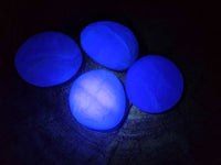 Polished Green Fluorite Gallets x 20  From Madagascar - Toprock Gemstones and Minerals