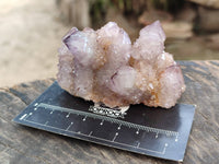 Natural Amethyst Spirit Quartz Clusters x 6 From Boekenhouthoek, South Africa - Toprock Gemstones and Minerals
