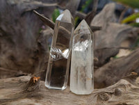 Polished Clear Quartz Crystals x 24 From Madagascar - Toprock Gemstones and Minerals