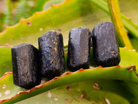 Natural Schorl Black Tourmaline Specimens x 70 From Zimbabwe - Toprock Gemstones and Minerals