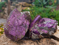 Natural Metallic Purpurite Specimens x 6 From Erongo, Namibia - Toprock Gemstones and Minerals