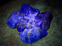 Natural Watermelon Fluorite Cobbed Specimens x 5 From Uis, Namibia - Toprock Gemstones and Minerals