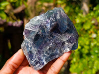 Natural Watermelon Fluorite Cobbed Specimens x 5 From Uis, Namibia - Toprock Gemstones and Minerals