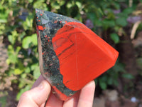 Polished Bloodstone Points x 3 From Swaziland - Toprock Gemstones and Minerals