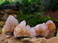 Natural Amethyst Spirit Quartz Crystals x 20 From Boekenhouthoek, South Africa - Toprock Gemstones and Minerals