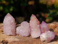 Natural Amethyst Spirit Quartz Crystals x 101 From Boekenhouthoek, South Africa - Toprock Gemstones and Minerals