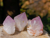 Natural Amethyst Spirit Quartz Crystals x 101 From Boekenhouthoek, South Africa - Toprock Gemstones and Minerals