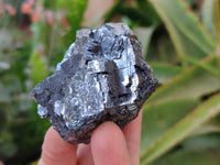 Natural Silver Lead Galena Specimens x 6 From Namibia - Toprock Gemstones and Minerals