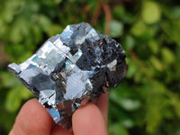 Natural Silver Lead Galena Specimens x 6 From Namibia - Toprock Gemstones and Minerals