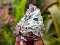 Kolwezite, Calcite and Chrysocolla Specimens x 4 From Mashamba West Mine, Congo - Toprock Gemstones and Minerals