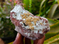 Kolwezite, Calcite and Chrysocolla Specimens x 4 From Mashamba West Mine, Congo - Toprock Gemstones and Minerals