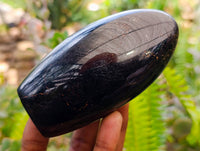 Polished Black Tourmaline Standing Free Forms x 4 From Madagascar - Toprock Gemstones and Minerals