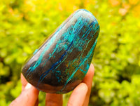 Polished Shattuckite Free Forms x 4 From Namibia - Toprock Gemstones and Minerals