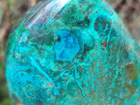 Polished Shattuckite Free Forms x 3 From Namibia - Toprock Gemstones and Minerals