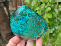 Polished Shattuckite Free Forms x 3 From Namibia - Toprock Gemstones and Minerals