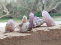 Natural Amethyst Spirit Quartz Crystals x 70 From Boekenhouthoek, South Africa - Toprock Gemstones and Minerals
