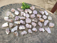 Natural Amethyst Spirit Quartz Crystals x 70 From Boekenhouthoek, South Africa - Toprock Gemstones and Minerals