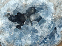 Natural Blue Celestite Crystal Specimen x 1 From Sakoany, Madagascar - Toprock Gemstones and Minerals