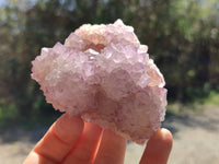 Natural Amethyst Spirit Quartz Clusters x 4 From Boekenhouthoek, South Africa - Toprock Gemstones and Minerals