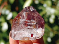 Polished Smokey Window Amethyst Quartz Crystals x 24 From Akansobe, Madagascar - Toprock Gemstones and Minerals