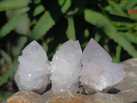 Natural Lilac Spirit Quartz Crystals x 20 From Boekenhouthoek, South Africa - Toprock Gemstones and Minerals