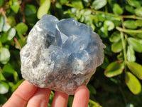 Natural Blue Celestite Specimens x 3 From Sakoany, Madagascar - Toprock Gemstones and Minerals