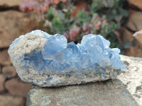 Natural Blue Celestite Specimens x 3 From Sakoany, Madagascar - Toprock Gemstones and Minerals