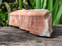 Natural Rhombohedral Sunset Orange Calcite Specimens x 6 From Spitzkop, Namibia - Toprock Gemstones and Minerals