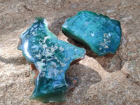Polished On One Side Mtorolite Plates x 12 From Mutorashanga, Zimbabwe - Toprock Gemstones and Minerals