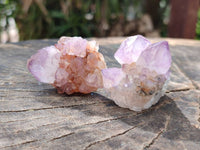 Natural Amethyst Spirit Quartz Crystals x 20 From Boekenhouthoek, South Africa - Toprock Gemstones and Minerals