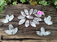 Polished Clear Quartz Crystal, Angel Tears x 35 From Madagascar - Toprock Gemstones and Minerals