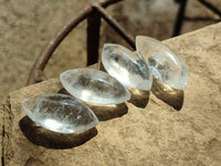 Polished Clear Quartz Crystal, Angel Tears x 35 From Madagascar - Toprock Gemstones and Minerals
