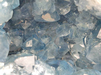 Natural Blue Celestite Geode Specimen x 1 From Sakoany, - Toprock Gemstones and Minerals