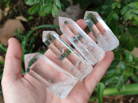 Polished Clear Quartz Crystals x 12 From Madagascar - Toprock Gemstones and Minerals
