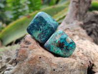 Polished Shattuckite Free Forms x 35 From Congo - Toprock Gemstones and Minerals