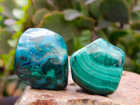 Polished Malacolla Free Forms x 35 From Kulukuluku Mine, Congo - Toprock Gemstones and Minerals