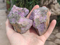 Natural Stichtite Cobbed Specimens x 6 From Barberton, South Africa - Toprock Gemstones and Minerals