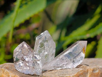 Natural Mix of Smokey, Clear and Amethyst Quartz Crystals x 35 From Brandberg, Namibia - Toprock Gemstones and Minerals