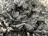 Natural Schorl Black Tourmaline with Orthoclase x 1 From Erongo, Namibia - Toprock Gemstones and Minerals