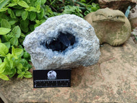 Natural Blue Celestite Geode Specimen x 1 From Sakoany, Madagascar - Toprock Gemstones and Minerals