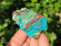 Natural Cobbed Shattuckite, Chrysocolla Specimens x 9 From Koakoveld, Namibia - Toprock Gemstones and Minerals
