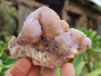 Natural Ametrine and Amethyst Spirit Quartz Clusters x 12 From South Africa - Toprock Gemstones and Minerals