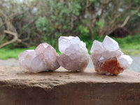 Natural Amethyst Spirit Quartz Clusters x 20 From Boekenhouthoek, South Africa - Toprock Gemstones and Minerals