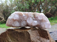 Natural Pale Lilac Spirit Quartz Cluster x 1 From Boekenhouthoek, South Africa - Toprock Gemstones and Minerals