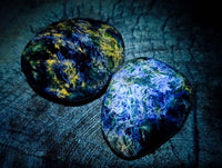 Polished Emerald Mica 'Mutokolite' Free Forms x 6 From Mutoko, Zimbabwe - Toprock Gemstones and Minerals